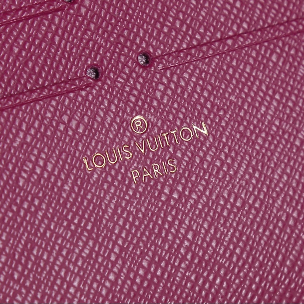 Louis Vuitton Pochette Felicie Monogram Fuchsia Lining - Picture 8 of 9